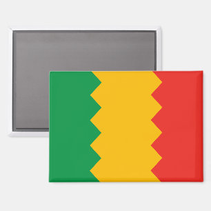 Flagge von Los Angeles NoSeal Kalifornien Golden S Magnet