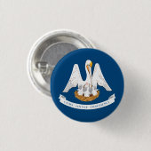 Flagge von Louisiana Button (Vorne & Hinten)