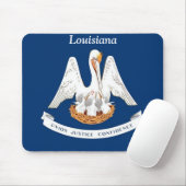 Flagge von Louisiana Mousepad (Mit Mouse)