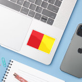 Flagge von Lüttich, Belgien Aufkleber (Laptop mit iPhone)