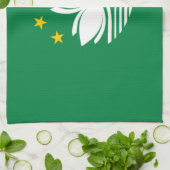 Flagge von Macao Geschirrtuch (Gefaltet)