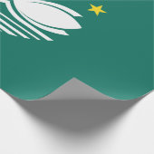 Flagge von Macau Geschenkpapier (Ecke)