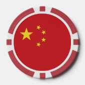 Flagge von Macau Pokerchips (Vorderseite)