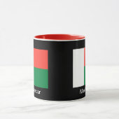 Flagge von Madagaskar Tasse (Zentrum)
