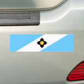 Flagge von Madison (Wisconsin) Autoaufkleber (Auf Auto)