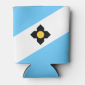 Flagge von Madison, Wisconsin Can Cooler Dosenkühler (Vorderseite)