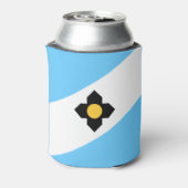 Flagge von Madison, Wisconsin Can Cooler Dosenkühler (Kanne Rückseite)