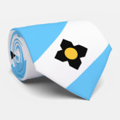 Flagge von Madison, Wisconsin Krawatte (Gerollt)