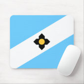 Flagge von Madison, Wisconsin Mousepad (Mit Mouse)