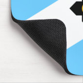 Flagge von Madison (Wisconsin) Mousepad (Ecke)