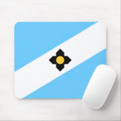 Flagge von Madison (Wisconsin) Mousepad (Mit Mouse)