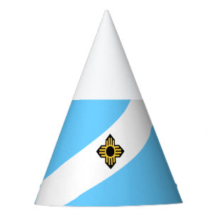 Flagge von Madison, Wisconsin Party Hat Partyhütchen
