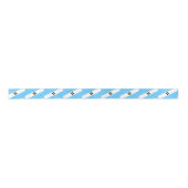 Flagge von Madison, Wisconsin Satin Ribbon Satinband (Vorderseite)
