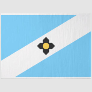 Flagge von Madison (Wisconsin) Seidenpapier