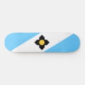 Flagge von Madison (Wisconsin) Skateboard (Horizontal)