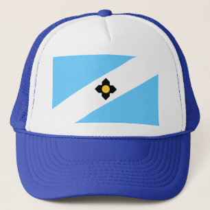 Flagge von Madison, Wisconsin Truckerkappe