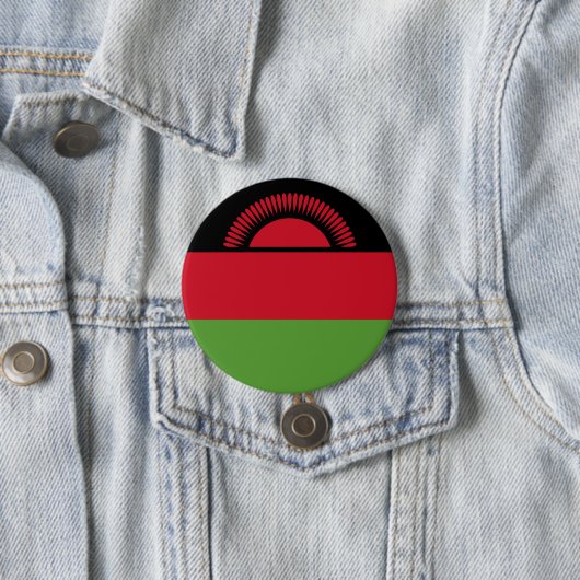 Flagge von Malawi Button (Beispiel)