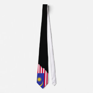 Flagge von Malaysia Krawatte