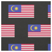 Flagge von Malaysia Stoff (Nahaufnahme)