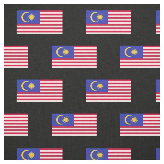 Flagge von Malaysia Stoff (Muster)