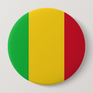 Flagge von Mali Button
