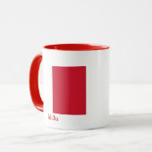 Flagge von Malta Tasse (Vorderseite Links)