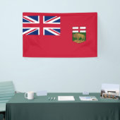 Flagge von Manitoba Banner (Messeveranstaltung)