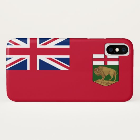 Flagge von Manitoba Case-Mate iPhone Hülle (Rückseite (Horizontal))