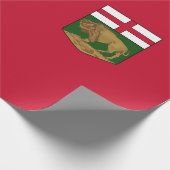 Flagge von Manitoba Geschenkpapier (Ecke)