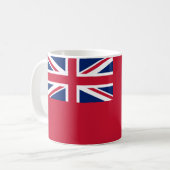 Flagge von Manitoba Kaffeetasse (Vorderseite Links)