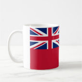 Flagge von Manitoba Kaffeetasse (Links)