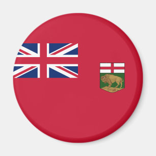 Flagge von Manitoba Magnet