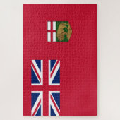 Flagge von Manitoba Puzzle (Vertikal)