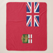 Flagge von Manitoba Sherpadecke (Vorderseite)