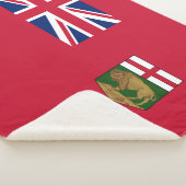 Flagge von Manitoba Sherpadecke (3/4)