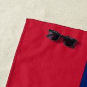 Flagge von Manitoba Strandtuch (Beispiel)
