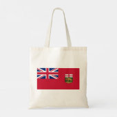 Flagge von Manitoba Tragetasche (Rückseite)