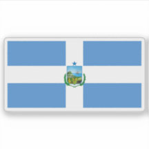 Flagge von Manta, Ecuador