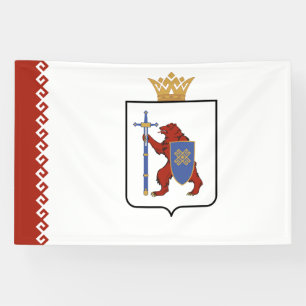 Flagge von Mari El Banner