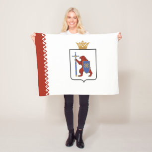 Flagge von Mari El Fleecedecke