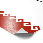 Flagge von Mari El Fotodruck (Ecke)