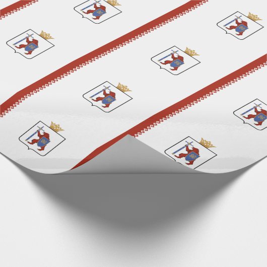 Flagge von Mari El Geschenkpapier (Ecke)