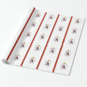 Flagge von Mari El Geschenkpapier (Ungerollt)