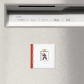 Flagge von Mari El Magnet (In Situ (Geschirrspüler))