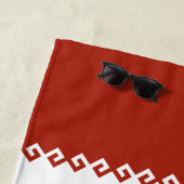 Flagge von Mari El Strandtuch (Beispiel)