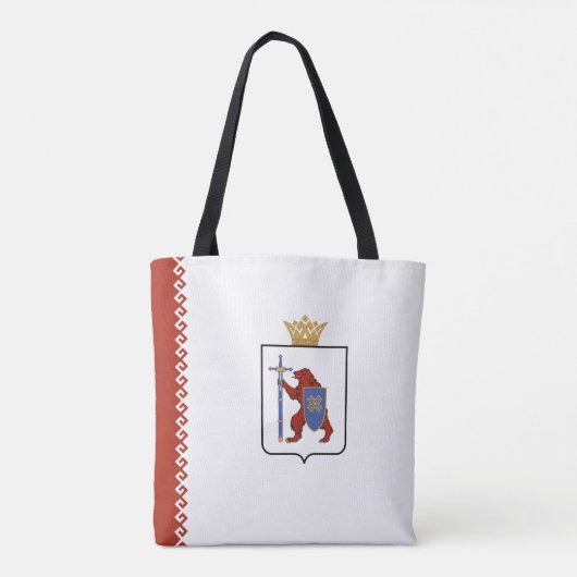 Flagge von Mari El Tasche (Rückseite)