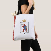 Flagge von Mari El Tasche (Von Nahem)