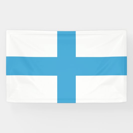 Flagge von Marseille (Frankreich) Banner (Horizontal)