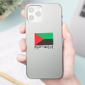 Flagge von Martinique (2023) Aufkleber (Telefon)