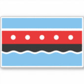 Flagge von Maryhill Aufkleber (Vorderseite)